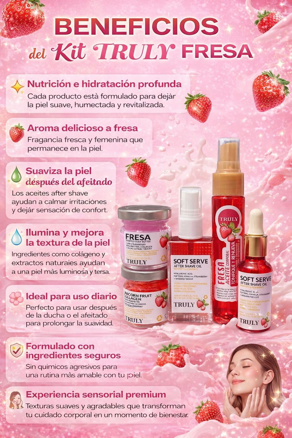KIT TRULY 5 PIEZAS